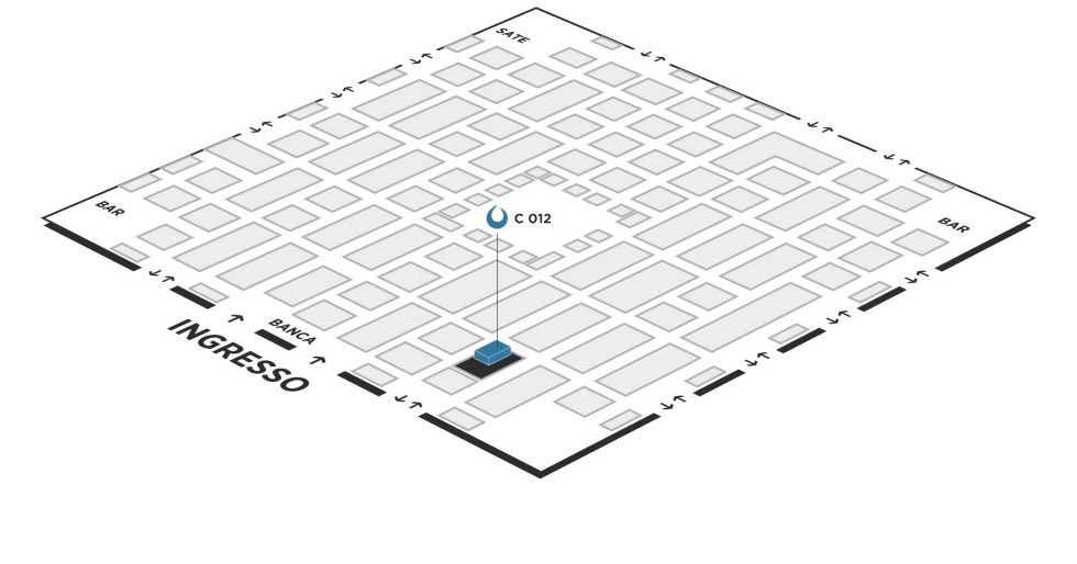 Mappa Padiglione Cibus Tec